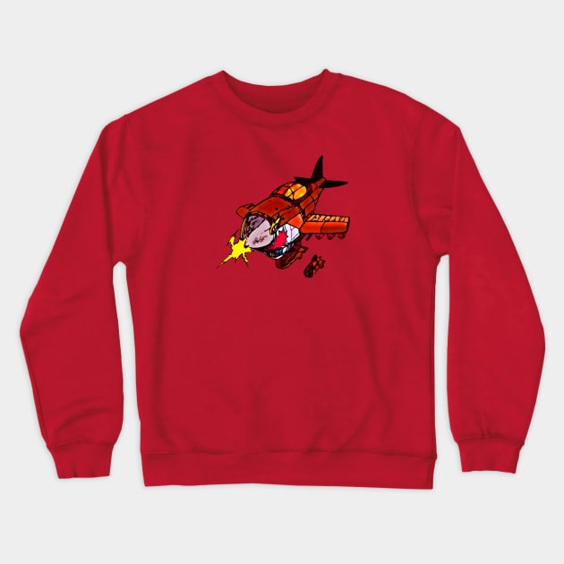 Skunk Fighter Crewneck Sweatshirt by JacJaq